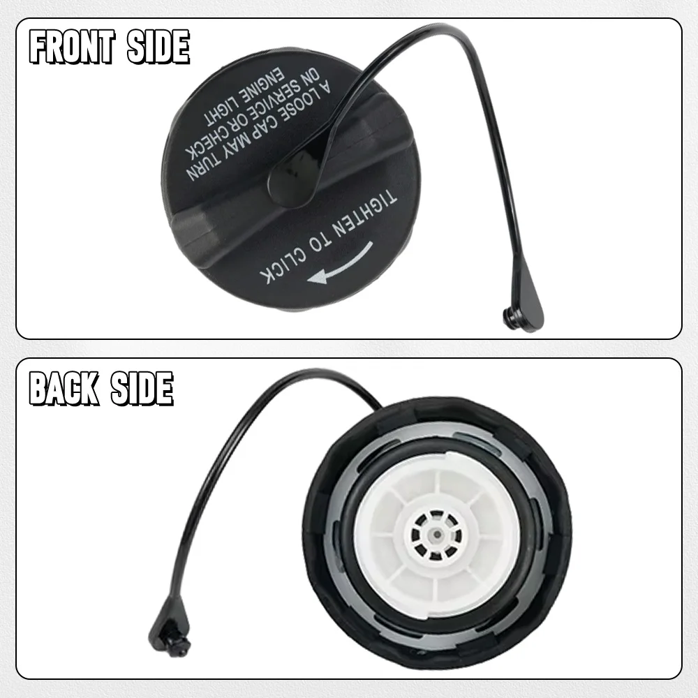 Fuel Tank Gas Cap Filler WithTether for Jeep Wrangler Cherokee Liberty Dodge Ram Charger Journey Chrysler 300 200 52100552AG