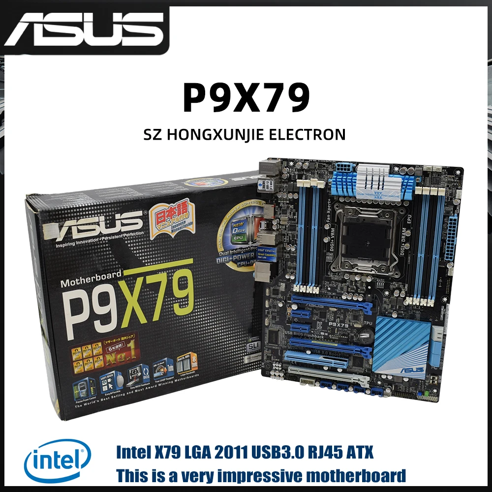 ASUS P9X79 Motherboard Review: The Ultimate Choice for High-End