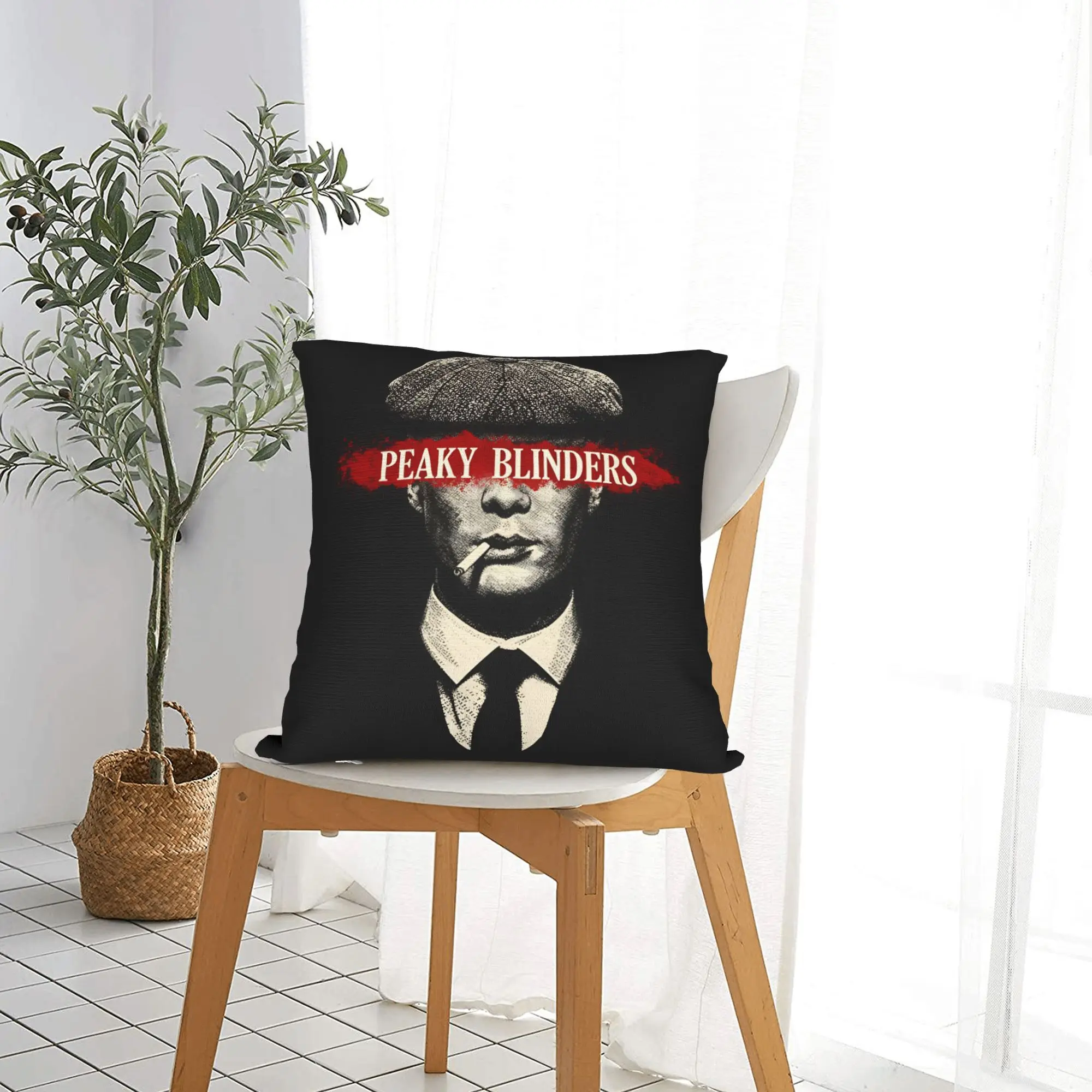 Peaky Blinders tommy shelby  Pillow Case  Comfy Pillow Cover Novelty Cushion Cover For Sofa Home Decoration