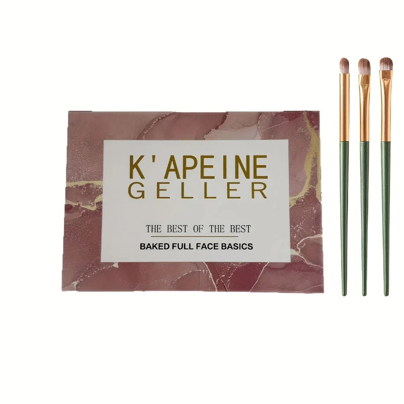 Paleta de sombras cozidas em 7 cores - Paleta de maquiagem brilhante - Bronzer facial, blush brilhante, iluminadores, sombras, paletas de maquiagem cozinhadas