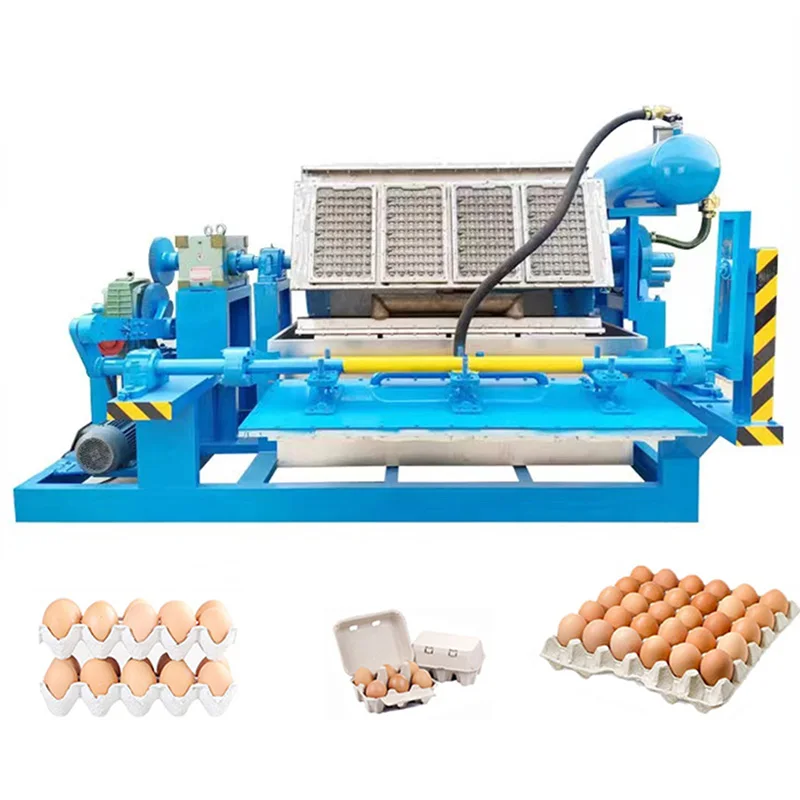 Picture 5: High Efficiency Rotary Egg Tray Making Line Multi Type Paper Tray Production Machine Integrated Pulp Molding Machine Customized