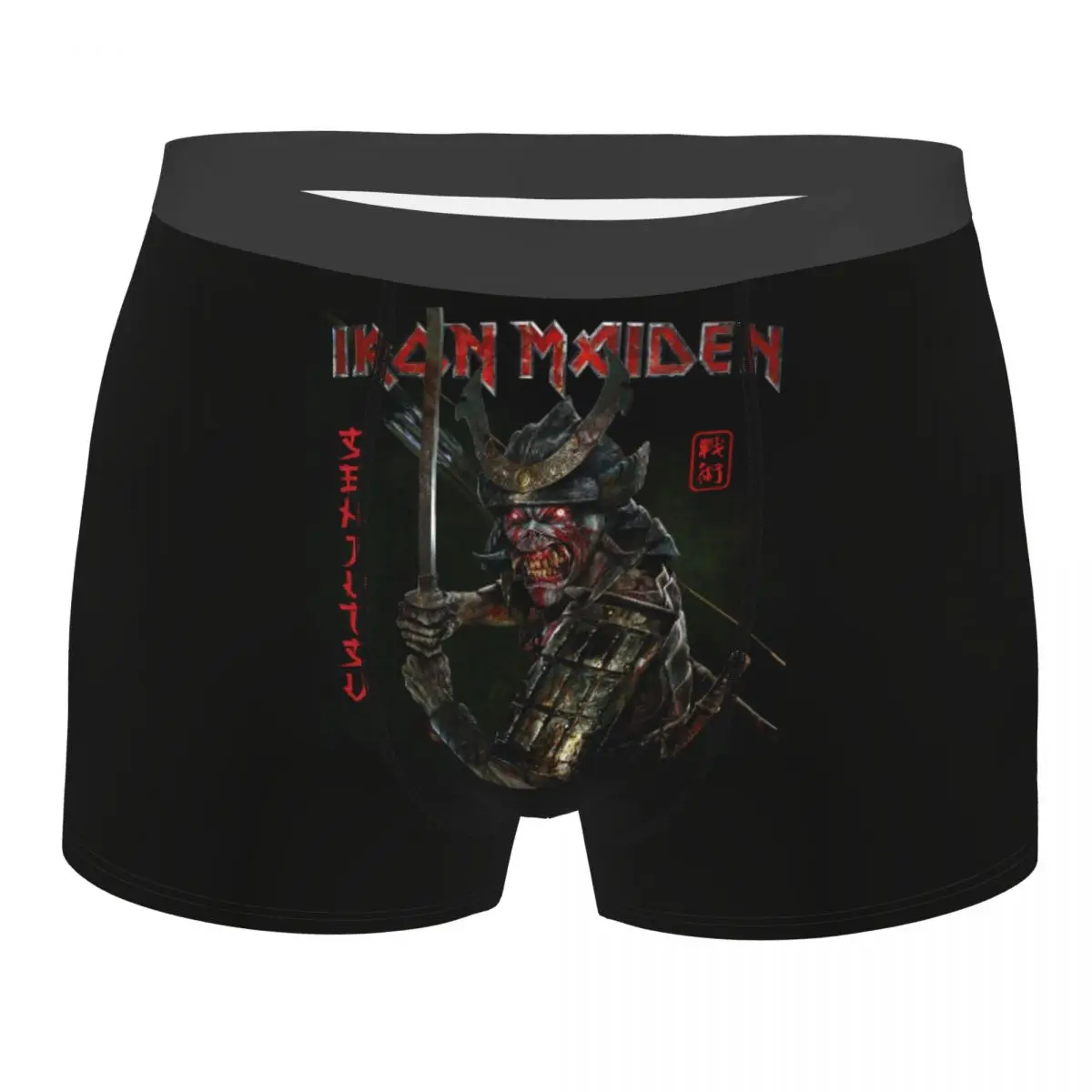 

Нижнее белье для горничной в британском стиле Heavy Metal Rock Iron, мужские эластичные трусы-боксеры, шорты, мягкие трусы для Homme