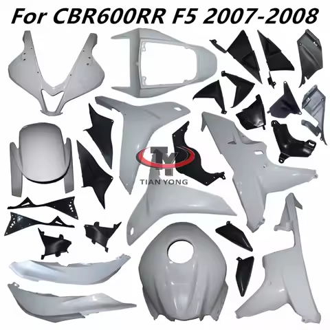 Injection Plastic parts For CBR600RR F5 2007 2008 CBR1000 CBR 1000 RR Motorcycle Unpainted Bodywork Fairing Components ABS