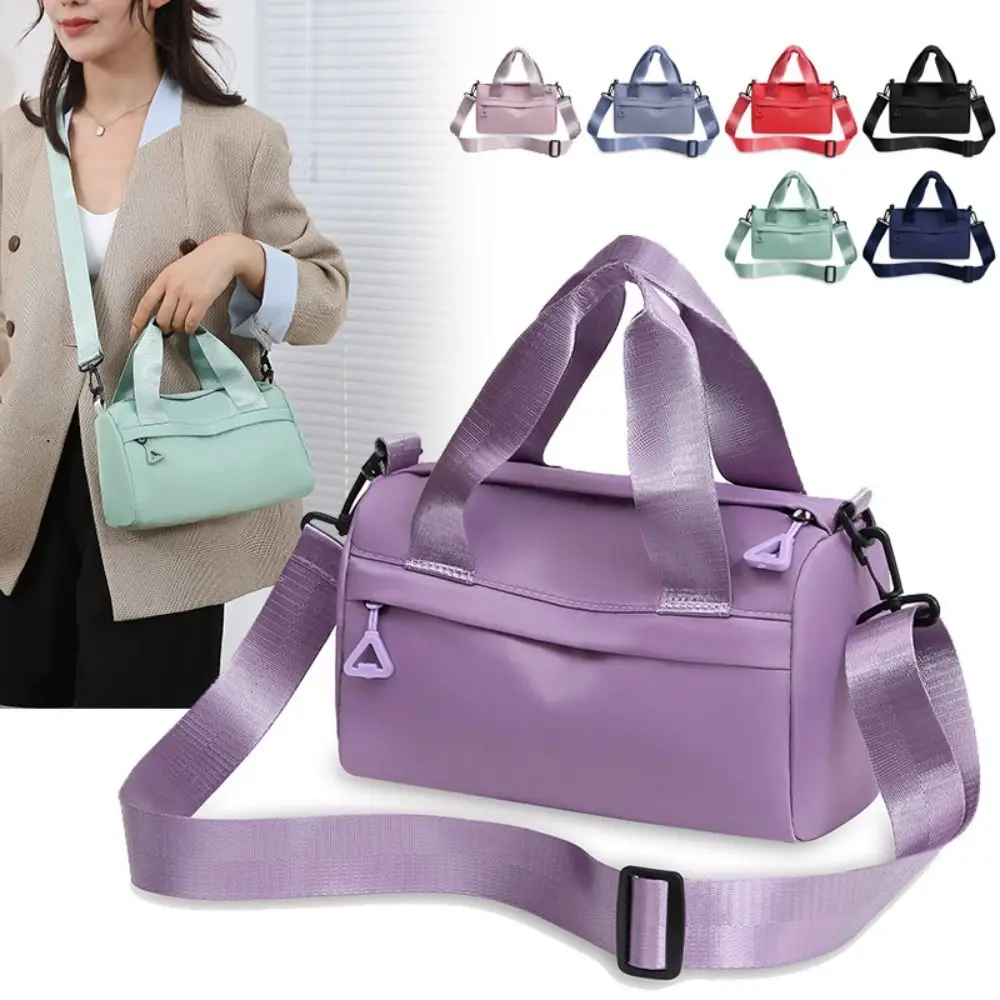 

Oxford Cloth 2 in 1 Shoulder Bag New Portable Multi-Purpose Tote Bags Solid Color Crossbody