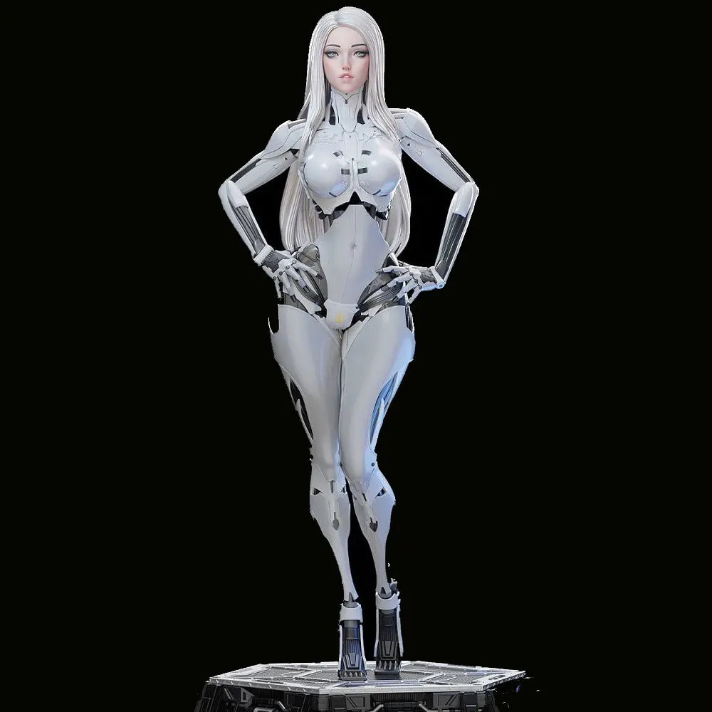 75mm100mm120mm250mm Anime Character Statue GK Miniature 3D Printed Gray Model Figurine DIY Doll Model Unassembled And Unpainted