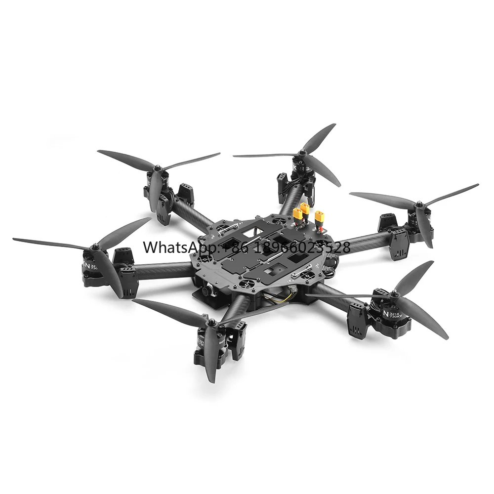 

KN 106 FPV Drone High Capacity Quadcopter 10inch Drone UAV with F405MINIMK4 FC 60A ESC KN 1.2G 1.5W VTX KN3214 730KV Brushless