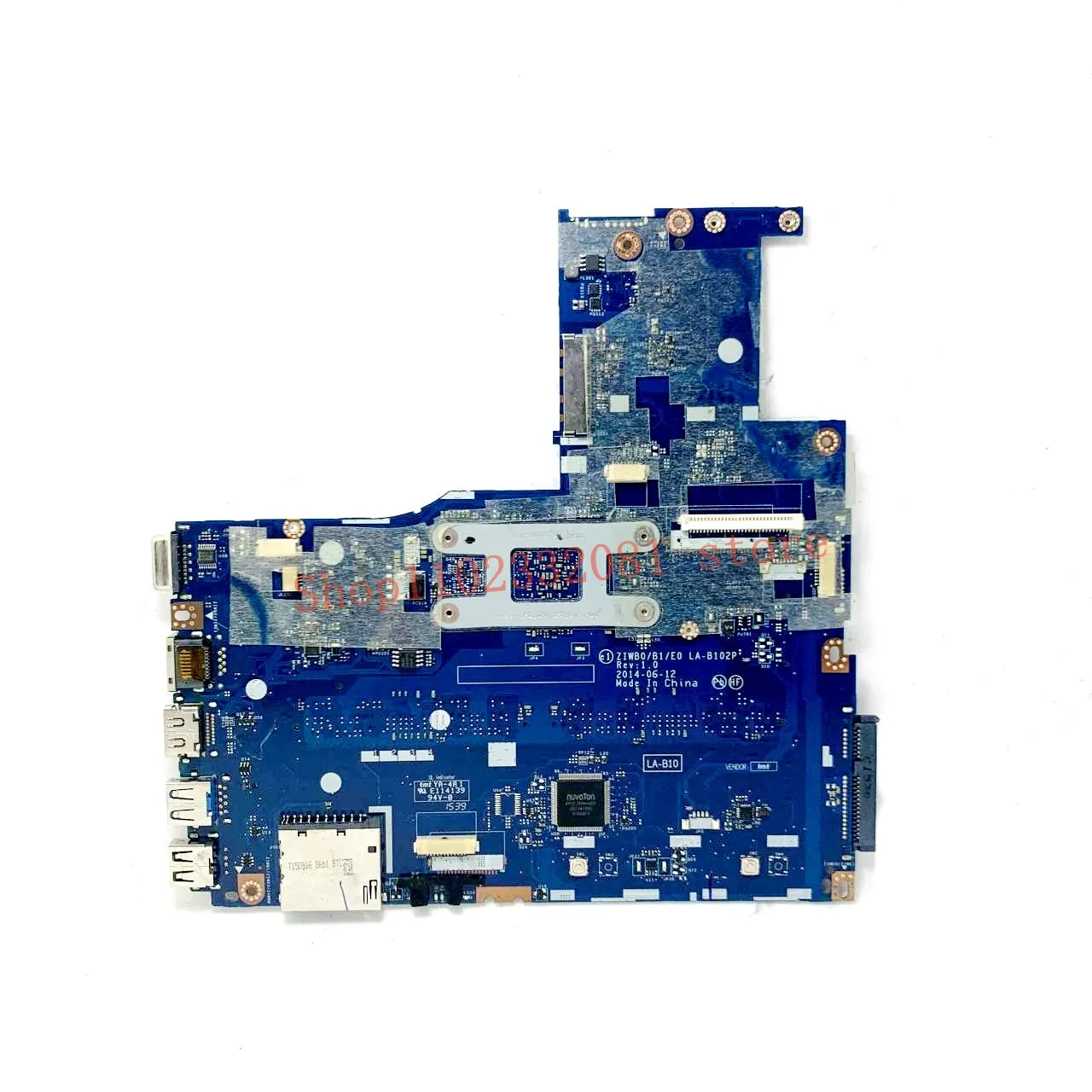 ZIWB0/B1/E0 LA-B102P For Lenovo B50-30 E50-30 E40-30 Laptop Motherboard 5B20G90115 With SR1YW N3540 CPU 100% Full Working Well