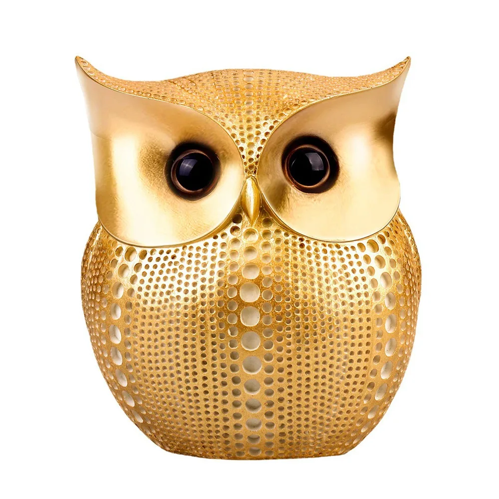 

Nordic modern minimalist owl savings jar home decoration crafts Statue Sculpture Figurine Nordic Room Home Decor Decoration Desk