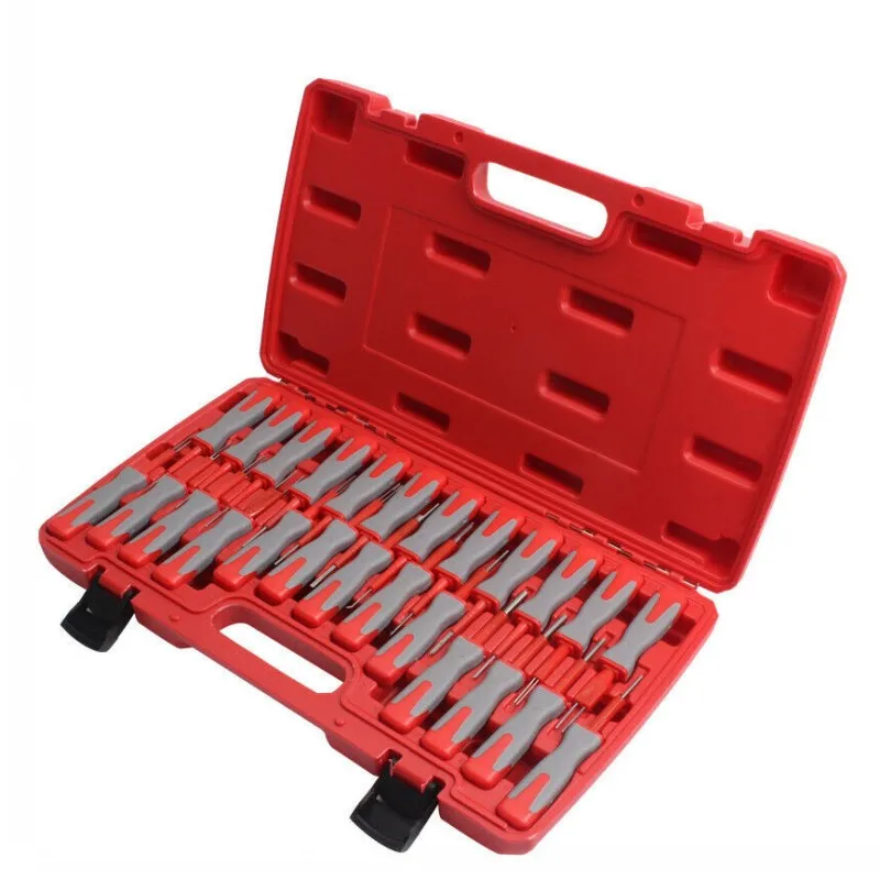 25Pcs Automotive Wiring Connector Pin Release Extractor Crimp Terminal Removal Kit