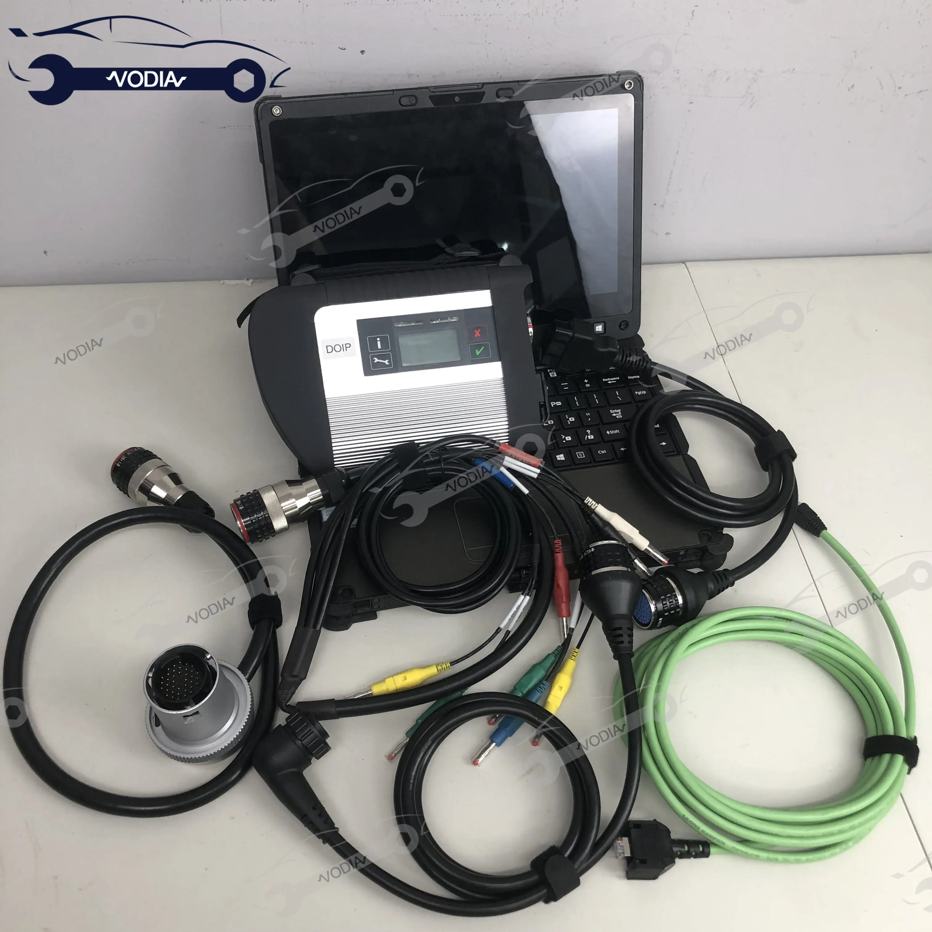 

New Full Chip MB STAR C4 2025 Software MB SD Connect Compact 4 Diagnostic Tool With cfc2laptop