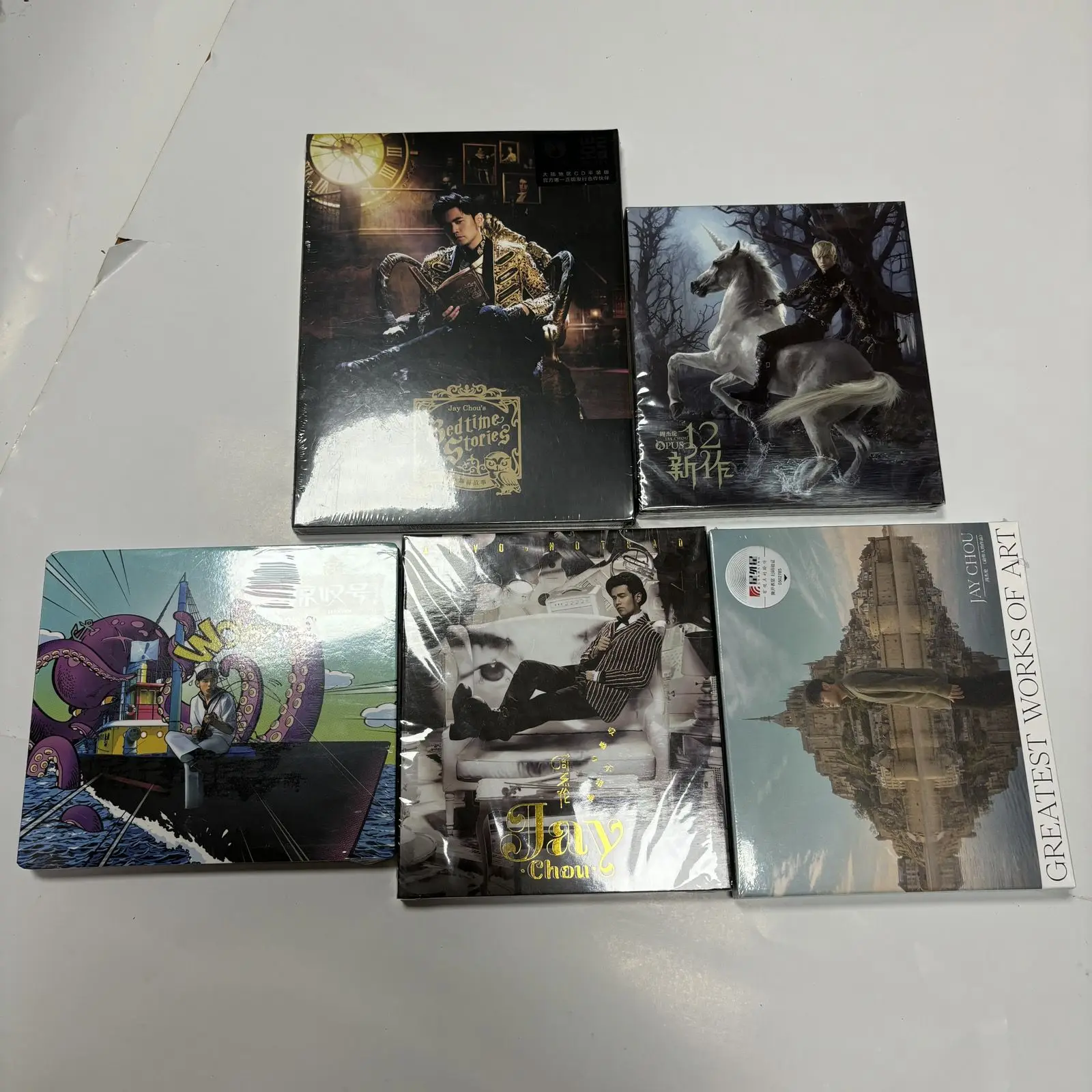 Genuine JAY Chou Album Complete Set Jay Chou 10th Generation 10th Anniversary CD Record Car 2023 Star Version