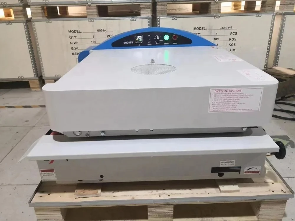 ZJ-600MS Mini Automatic Fabric Fusing Press Bonding Machine Seamless