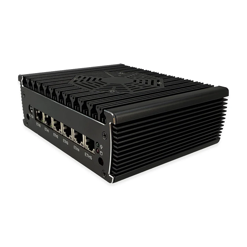 OptiLinkX Mini PC 2.5G Soft Router i7-1165G7 Multi-port Aggregation Stacking N150 جهاز توجيه من فئة المؤسسات