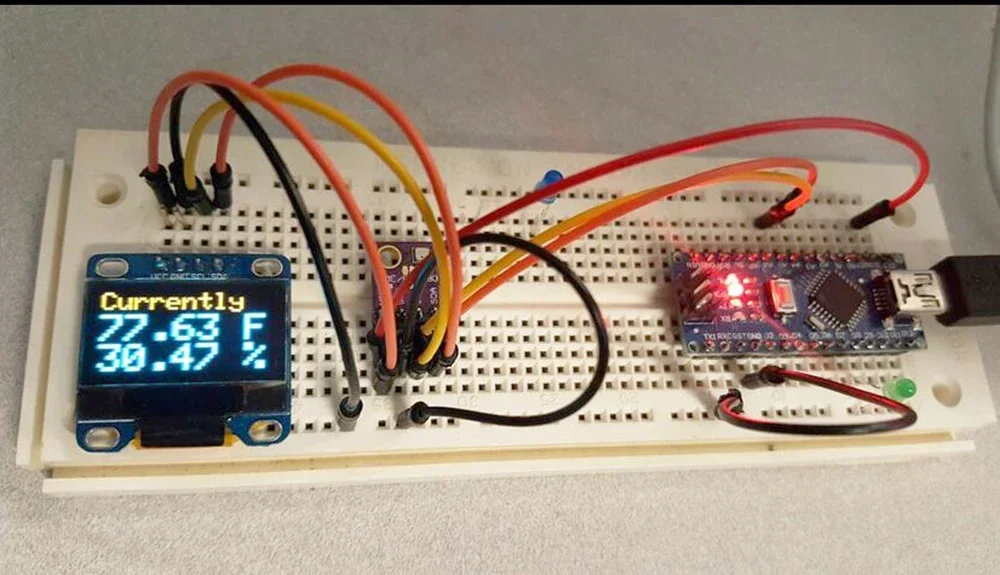 5/10PCS BME280 Sensor Module 5V Temp Humidity Pressure Sensor I2C/SPI 1.8-5V High Precision for Arduino & IoT
