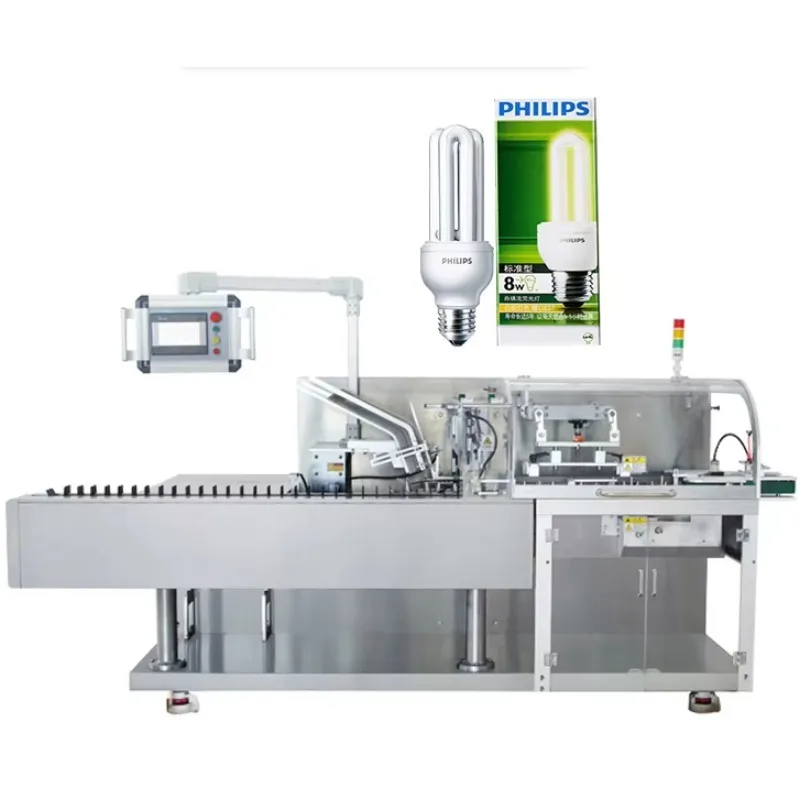 เครื่องปิดกล่องอัตโนมัติอเนกประสงค์ 40-60 กล่อง/นาที สำหรับปิดผนึกถุงพลาสติกและกระดาษ ใช้มอเตอร์ไฟฟ้า