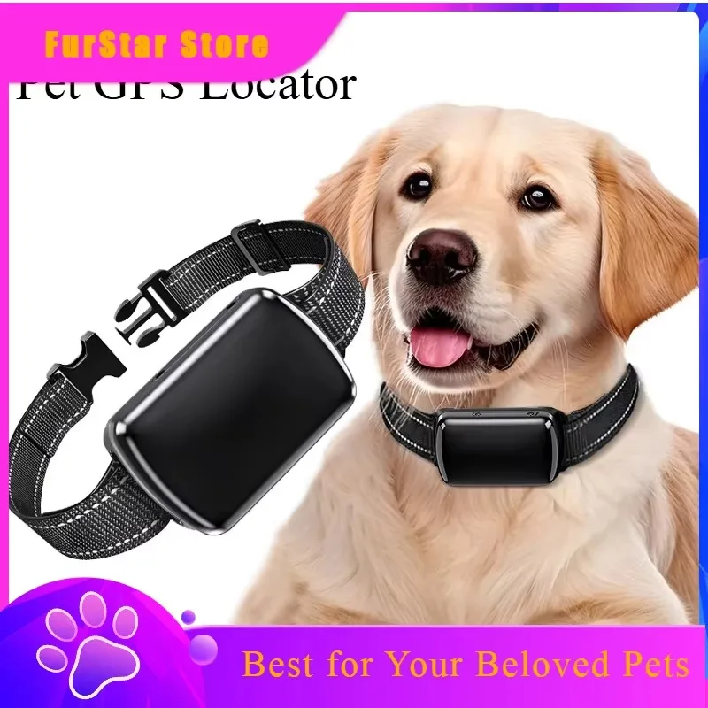 FurStarFactory Direct Customizable 4G Pet GPS Locator Plastic Waterproof Dustproof Remote Control Cats Dogs LBS Positioning Mode