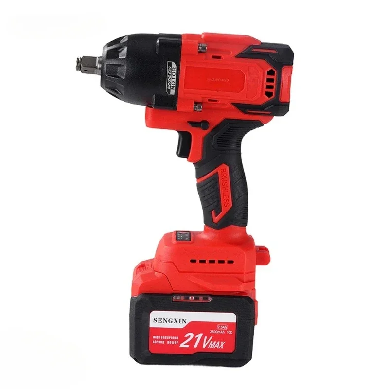 SENGXIN 850N 45mm Electric Impact Wrench Cordless High Endurance Cordless Impact Wrench