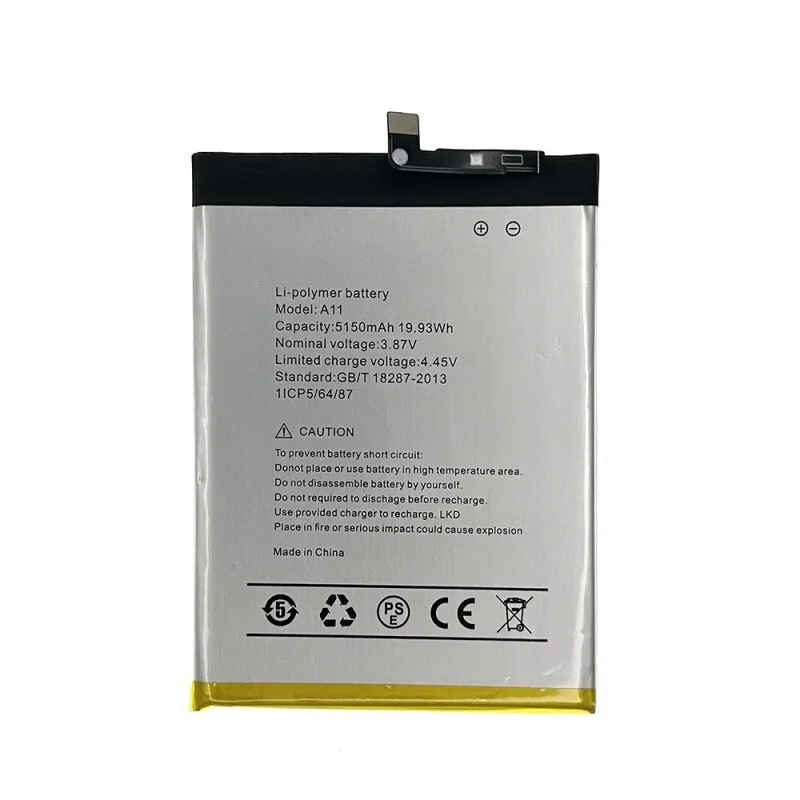 high quality Replacement Battery 5150mAh 3.85V for UMIDIGI A11 Smart Cell Phone