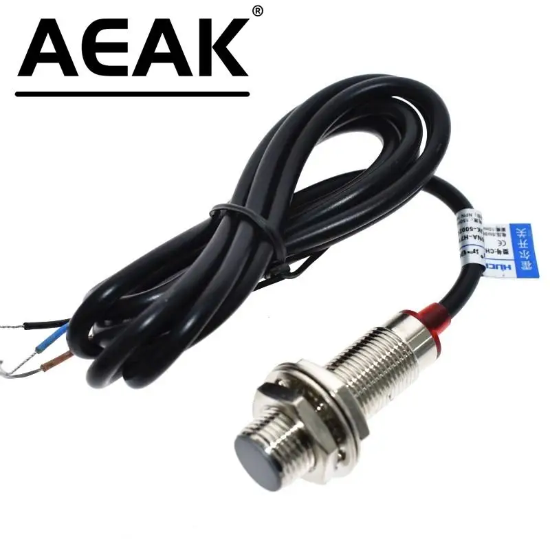 NJK-5002C Hall Effect Sensor Proximity Switch NPN 3-Wires Normally Open + Magne Detection object : Metal