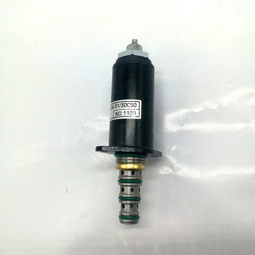 

SK200-8 Excavator Hydraulic Solenoid Valve For Kobelco YN35V00052F1 KDRDE5K-31/30C50-123