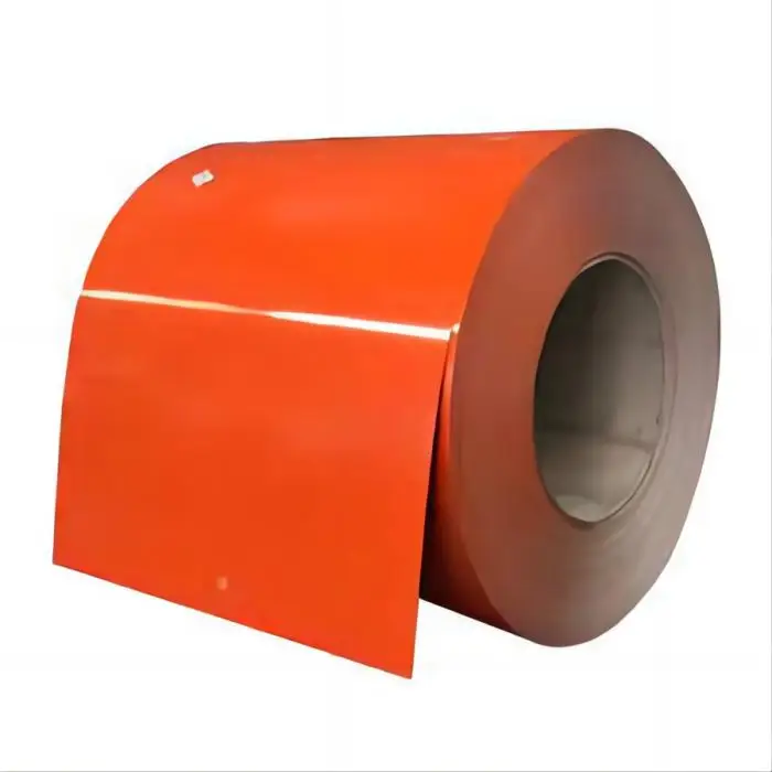 RAL Color PPGI Steel Coil (0.4mm / 0.5mm) - Color Coated Metal Roofing Sheets for Building Materials, Cutting & Welding