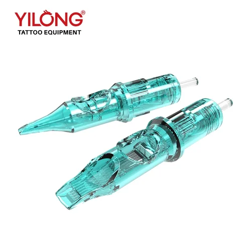 Imagen 2 del producto OFEYLE 20 piezas RS RL RM M1 agujas de cartucho de tatuaje con cartuchos de seguridad de membrana aguja de tatuaje desechable para artistas de tatuajes
