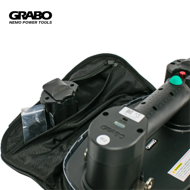 Grabo vuoto ricaricabile alimentato a batteria ventosa elettrica assorbitore di vetro sollevatore di legno