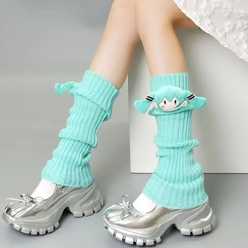 Hatsune Miku Dij Highs met Kawaii Macaron Kleuren Leuke Hatsune Miku Lolita Legging voor meisjes