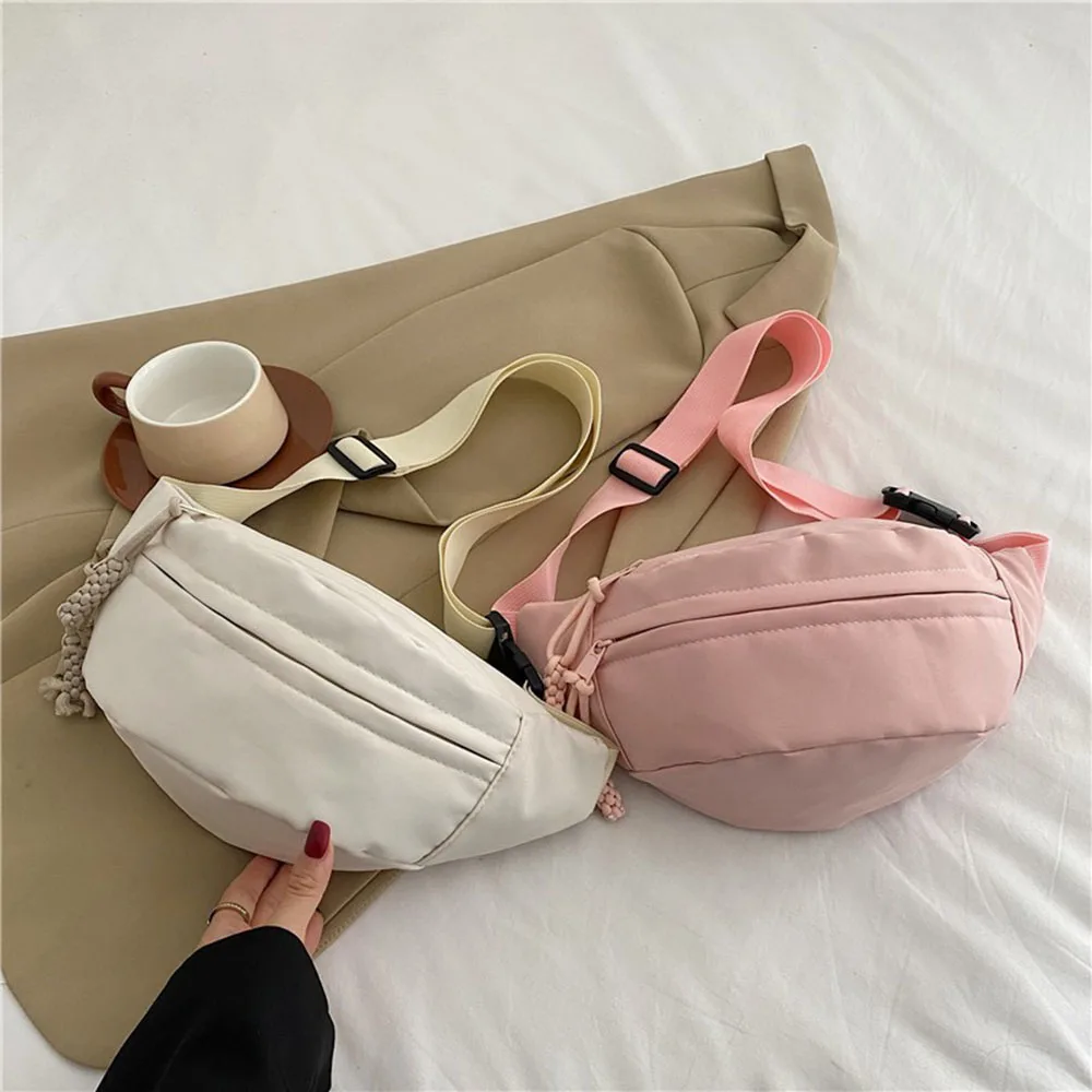 2023 Nylon Crossbody Bags For Women Trendy Dumpling bag Sports Canava Small Shoulder bag Portable Armpit bag bolsas femininas