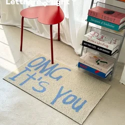 Silk ring entry pad, foyer foot pad, dust pad, dirt-resistant and easy to take care of, cat scratching pad, cat litter pad