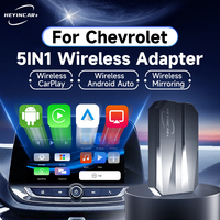 2024 HEYINCAR Wired to Wireless CarPlay Android Auto Adapter For Chevrolet Onix TRAX TRAVERSE BLAZER EQUINOX Tracker turb ai box