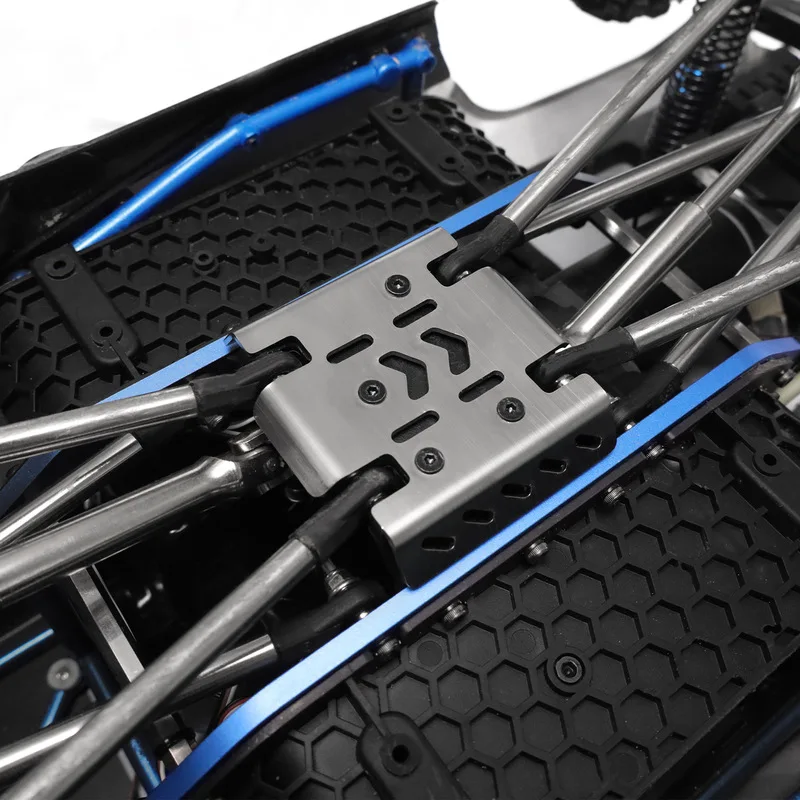 MJX Hyper H8P 1/8 Bronco Style Metalowe Płyty Ochronne Podwozia Kompletny Zestaw Osłon Podwozia LY199 Wytrzymała Ochrona Podwozia