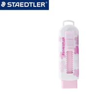 STAEDTLER  Erasers 525 Cherry Blossom Limited Edition Telescopic Rubber Drawing Design Sketch Replaceable Core Cute Stationery 6