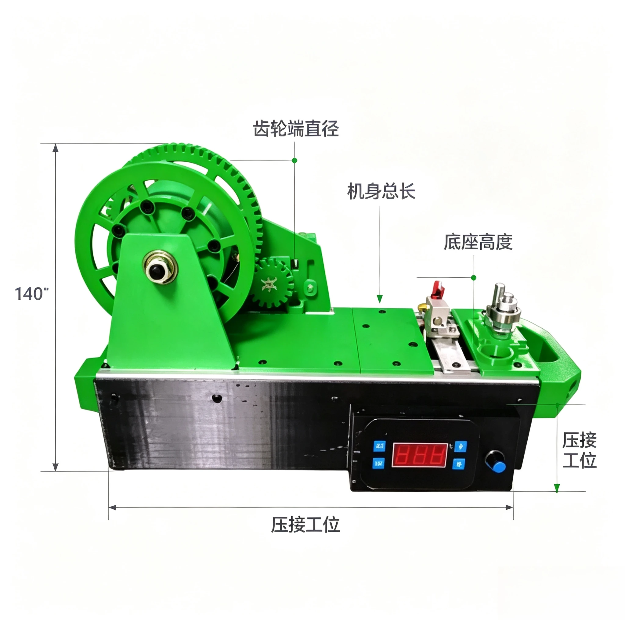1.8mm Plastic Recycling Extrusion Unit Desktop PET Bottle Waste Reprocessing 3D Filament Maker Equipment