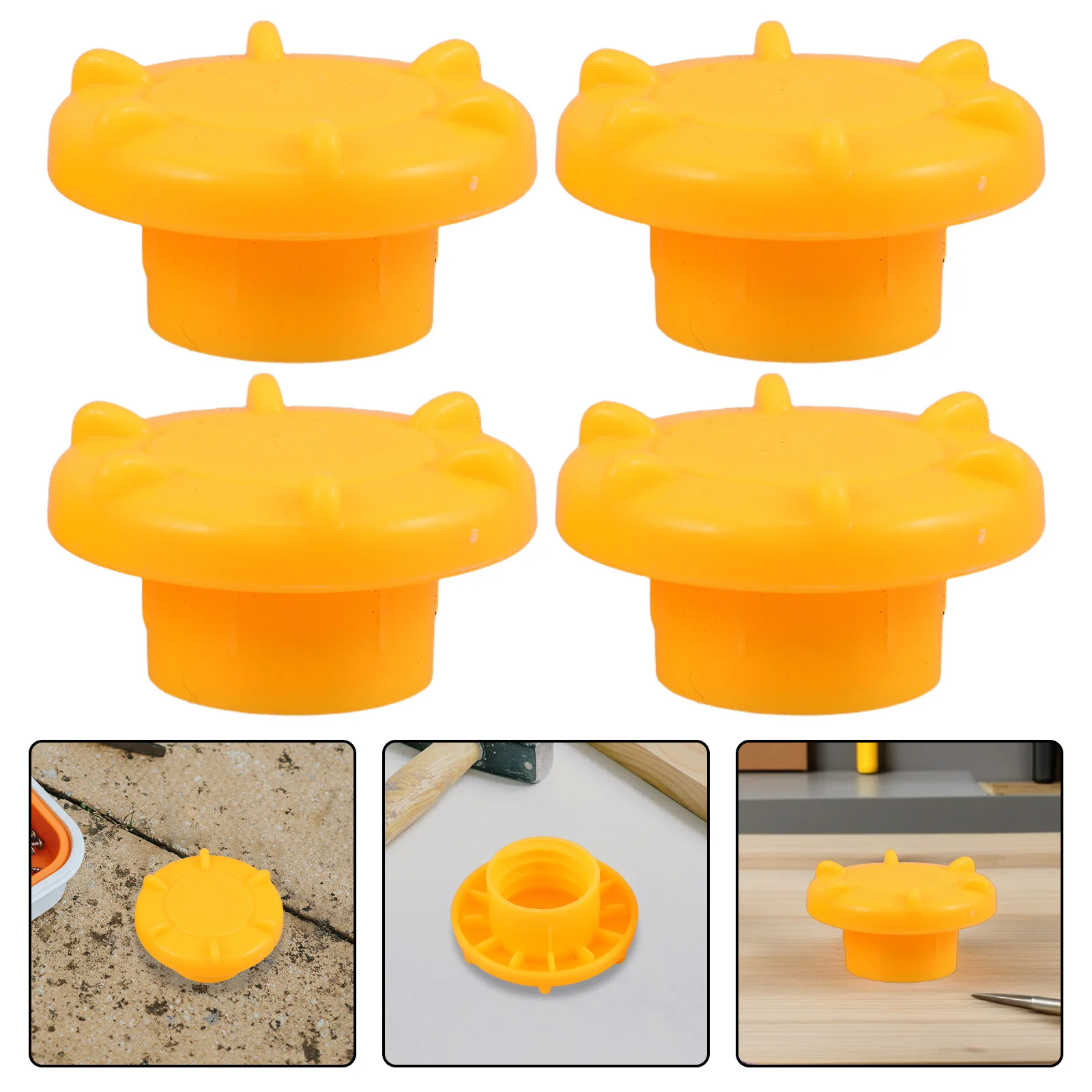 

5Pcs Children Slide Fixing Screw Caps Plastic Protection Covers for Indoor Play Sets Safety Replacement Parts 3.1cm Inner