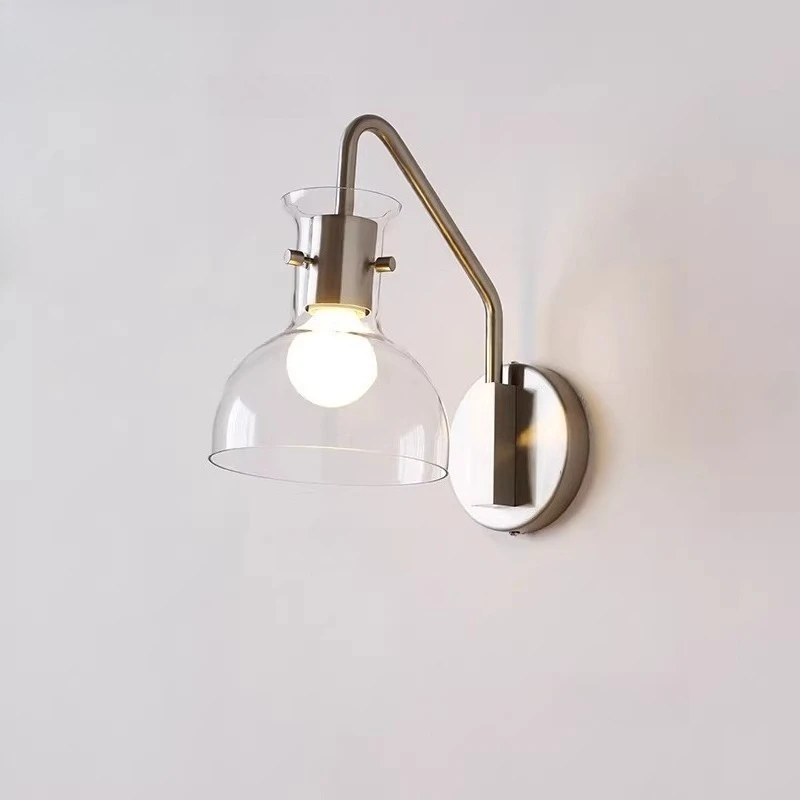 Medieval Bauhaus Wall Lamp Modern Minimalist Living Room Corridor Foyer Decoration Creative Design Sense Bedroom Bedside Light