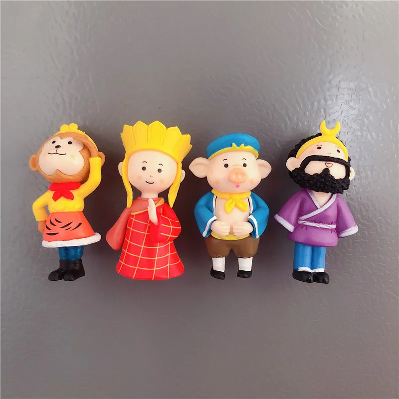 Journey to the West refrigerator with personalized and creative 3D stickers