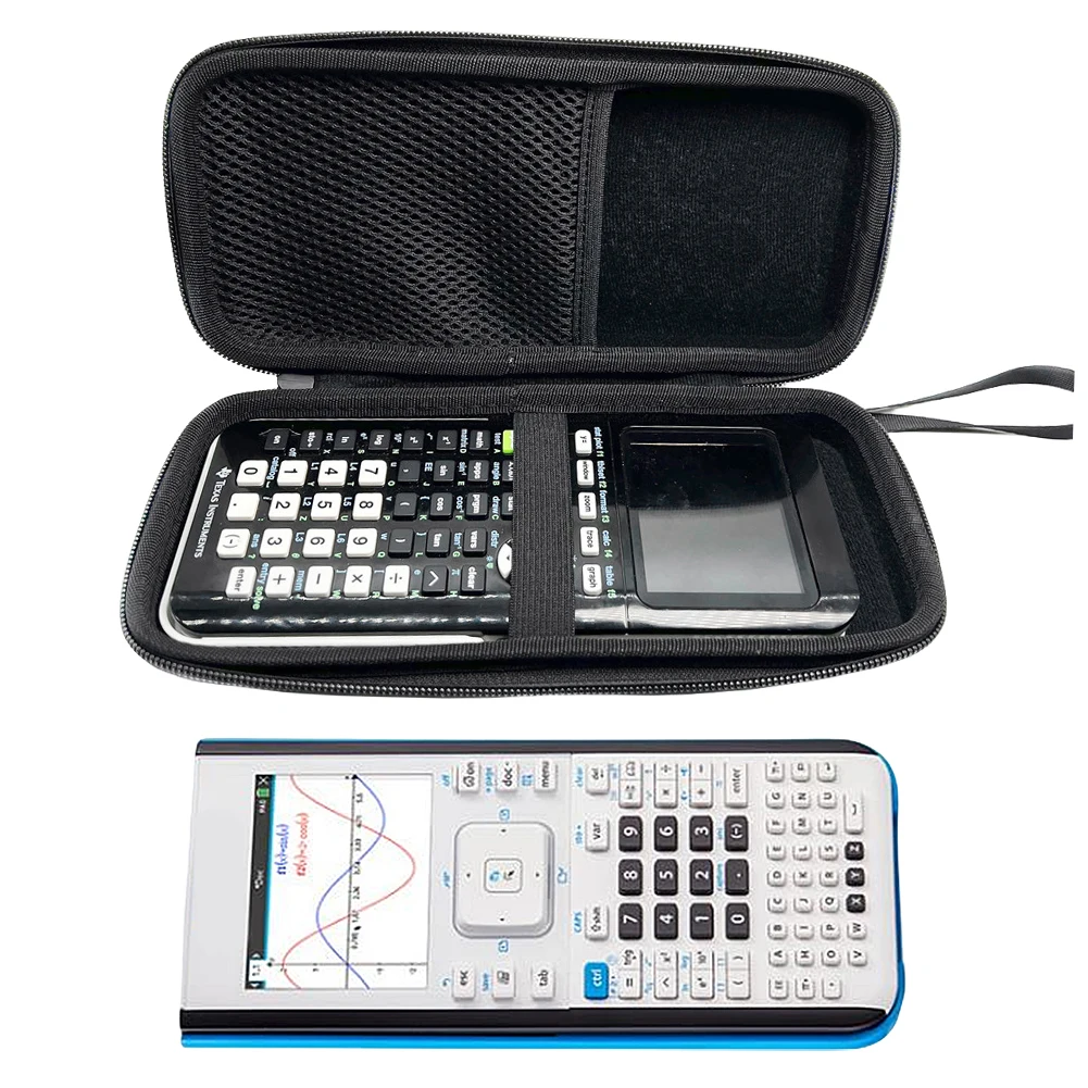 

Graphing Calculator Carrying Case Shockproof Anti Scratch for Texas Instruments TI-Nspire CX for Texas Instruments TI-84 Plus CE