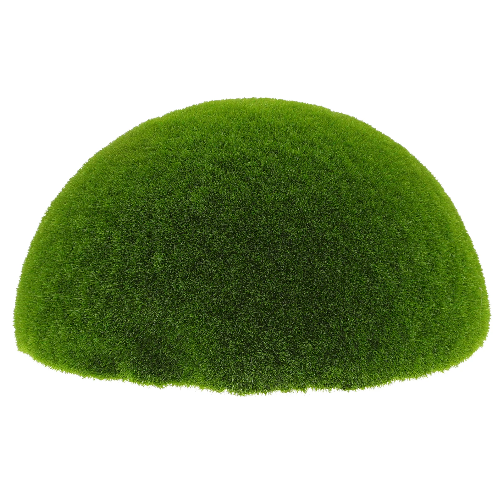 

1pcs Realistic Artificial Half Balls Decorative Mossy Ball For Diy Floral Art Supply Wedding Garden Party Imitation Moss Decor
