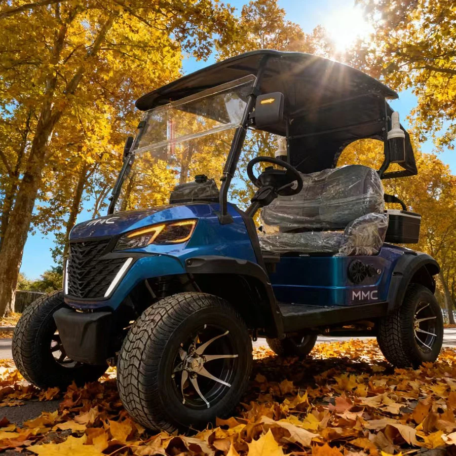 الصين MMC الموضة الكلاسيكية 2 4 6 8 مقاعد 48 فولت/60/72 فولت 4000 واط/5000/7500 واط سبائك الألومنيوم عربة جولف كهربائية