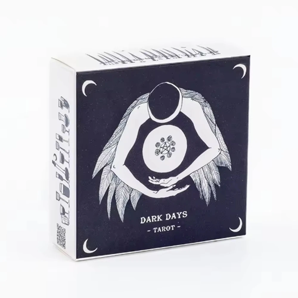 Dark Days Tarot 78 بطاقة سطح السفينة مع دليل PDF مستوحى من لعبة لوحة حفلات العرافة للطاقة النسائية الإلهية 7.6*7.6 سنتيمتر #1