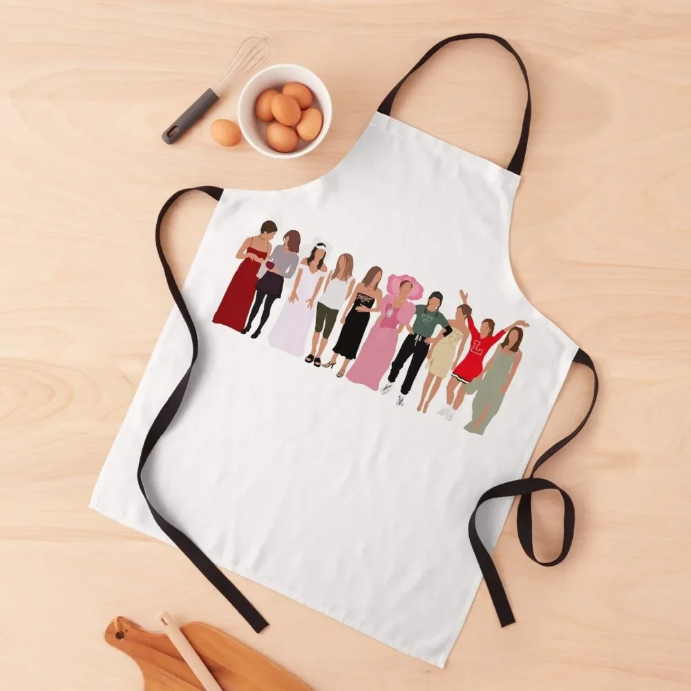 

Rachel Green Outfits Apron Korean for home useful pieces For Women Apron