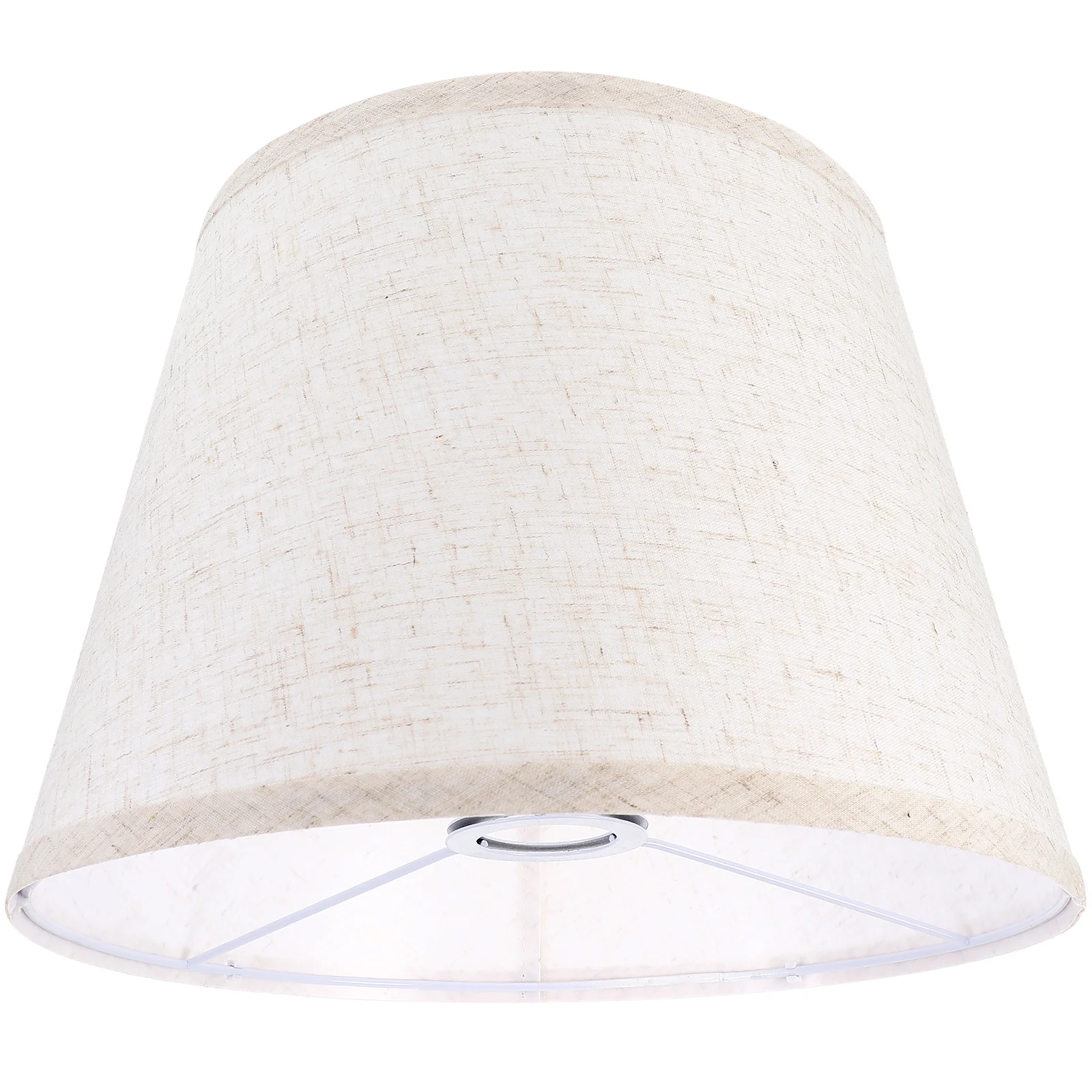 Linen Lampshade Replacement Fabric Chandelier Light Covers Shades for Floor Metal