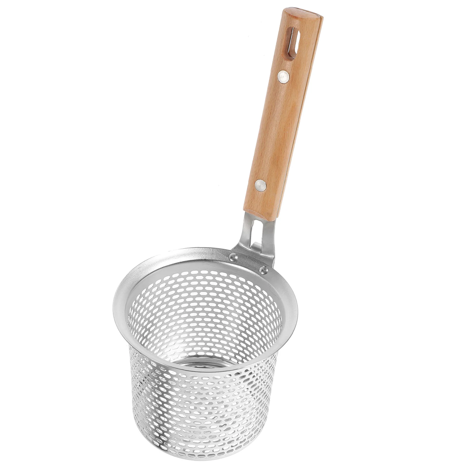 

Stainless Steel Fine Mesh Spoon High Temperature Resistant Easy Clean Pasta Strainer Hot Pot Filter Baskets Kitchen Tool