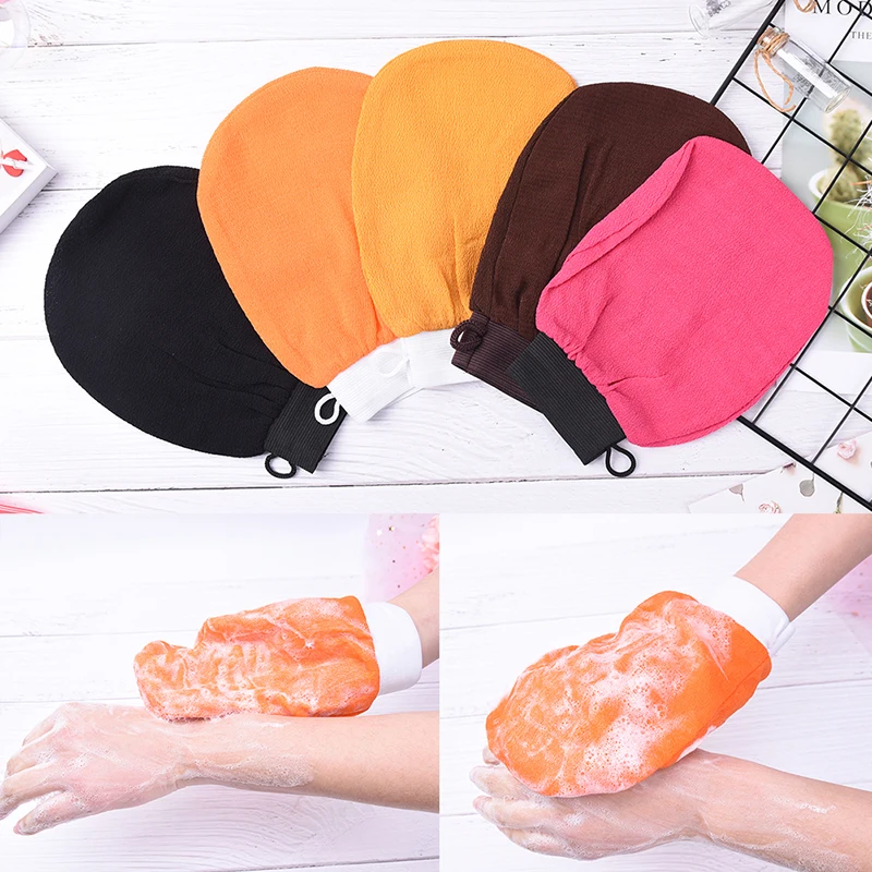 1x Moroccan Hammam Bath Scrub Glove Exfoliating Body Facial Tan Massage Mitt