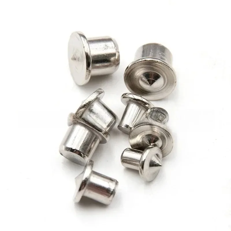 8 قطعة للوحة الأثاث تحديد المواقع لسان خشبي أسود العلوي لتقوم بها بنفسك الفضة محدد دبوس خشبي مركز أداة تخريم مجموعة النجارة #3