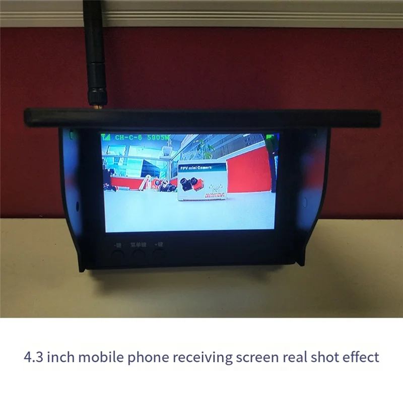 JABS-5.8G FPV-монитор 56-канальный 4,3-дюймовый HD-экран «Снежинка» NTSC/PAL автоматический поиск для радиоуправляемых мультикоптеров, аксессуары для дронов