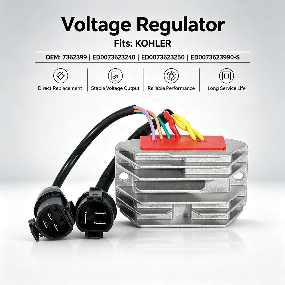 Regolatore Cavi 12V For KOHLER KD350 KDW702 KDW1003 KDW1404 Saprisa 7435 OEM:7362399 ED0073623240 ED0073623240 ED0073623990-S