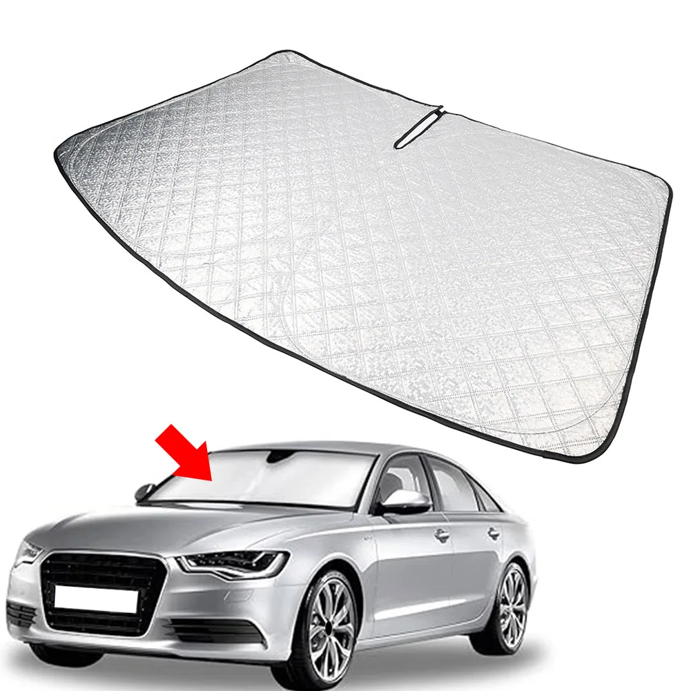 Car Window Sunshade Cover Sun Shade Front Windshield Visor Protector Folding For Audi A6 2019 2020 2021 2022 2023 2024 2025