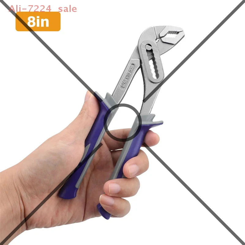 ユニバーサル調整可能なパイプレンチ大開口プライヤー 8 インチウォーターポンププライヤー浴室レンチ配管パイプレンチ